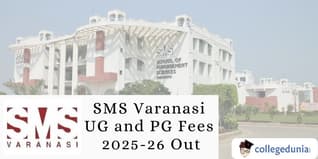 SMS Varanasi UG and PG Fees 2025-26 Out; Check Details Here